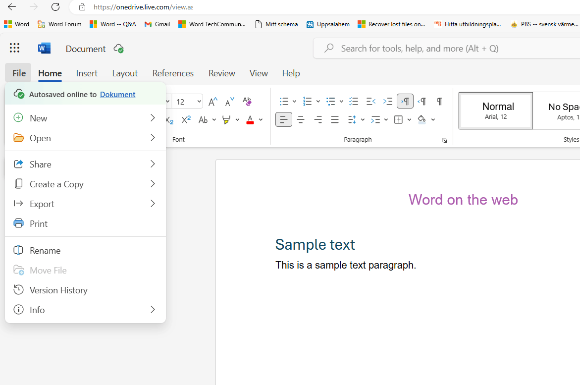 When I type on a Word document, the page scrolls on its own, bouncing ...