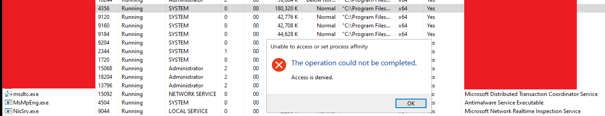 Windows Server 2022 - Setting affinity in .NET 6 application errors ...