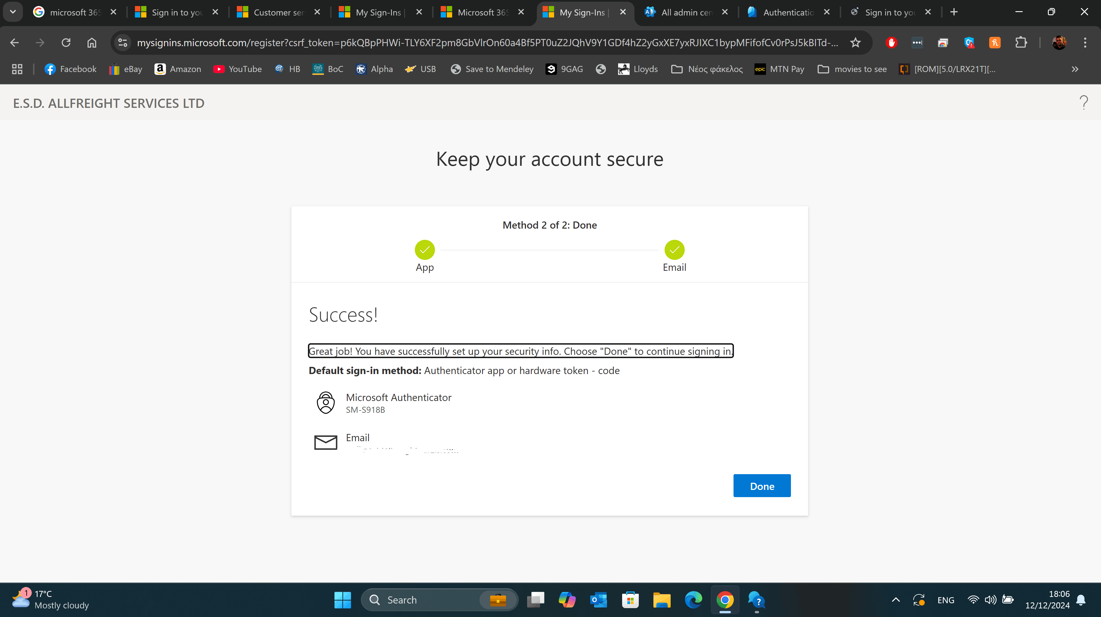 Stuck in an infinite loop of MFA Action Required - Microsoft Q&A