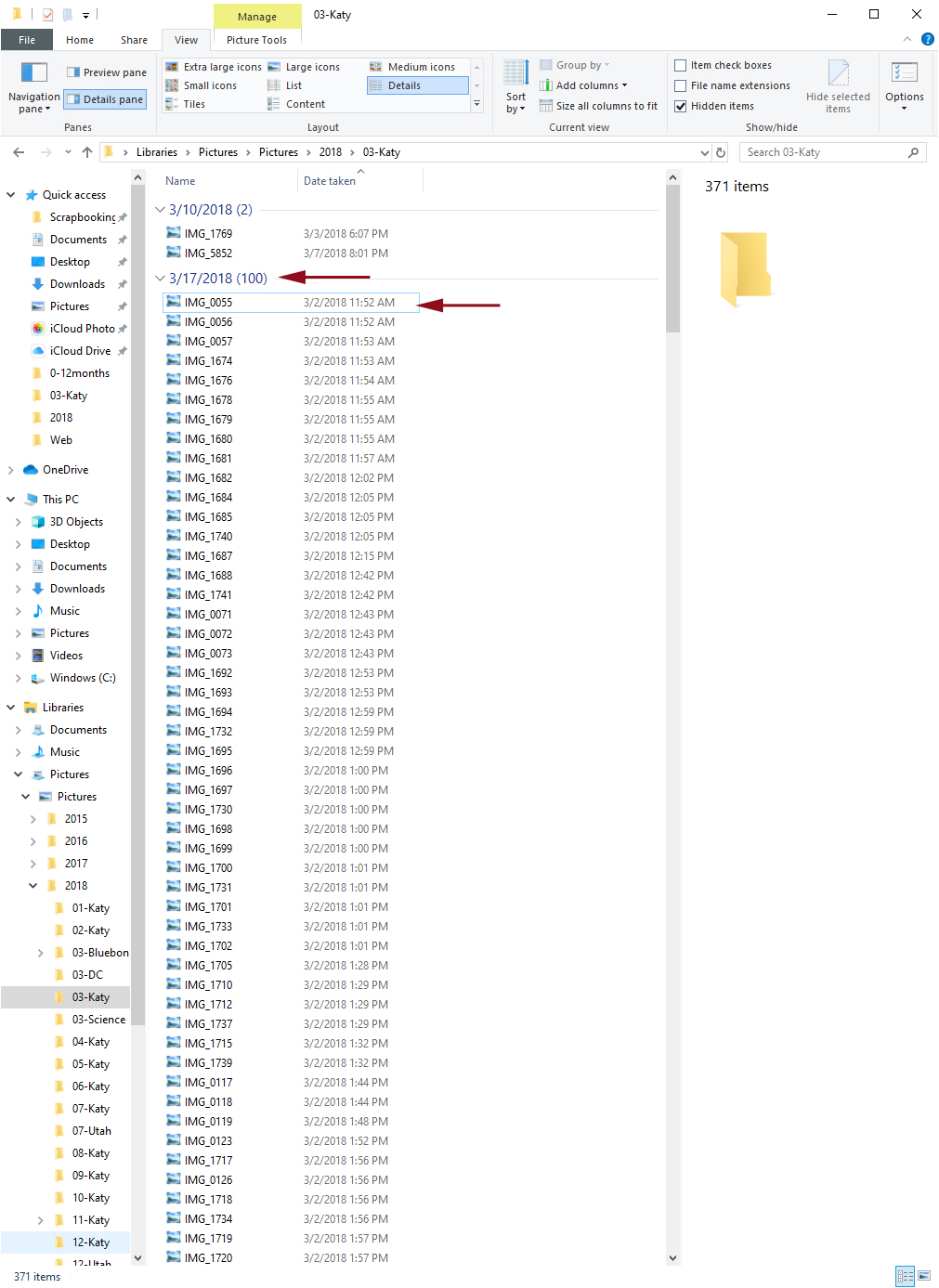 Windows 10 Library Grouping Labels - Microsoft Q&A
