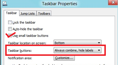 Desktop Taskbar shows on 2 lines instead of 1 line. - Microsoft Q&A