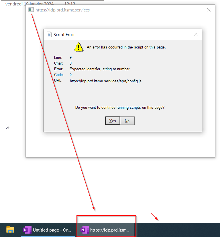 Script error when trying to login to SharePoint from OneNote ...