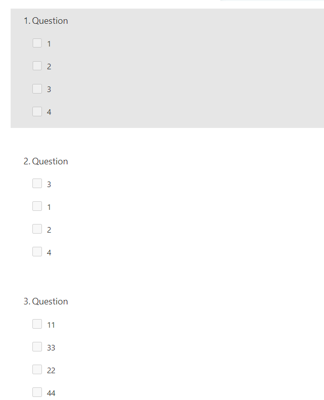 Forms, multiple answers settings - Microsoft Q&A