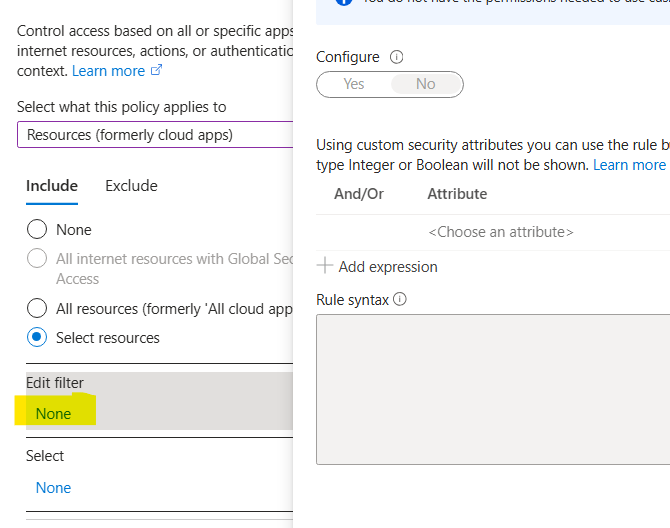 Conditional access policy is not being applied to MS Graph even though ...