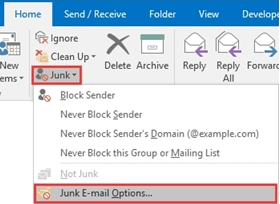 Why doesn't Emails in my Junk Folder automatically delete after passing ...