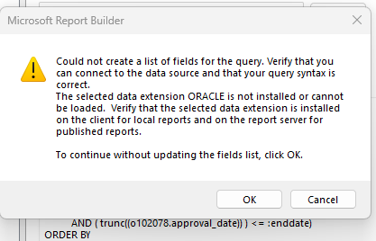 errorafterembeddingquery