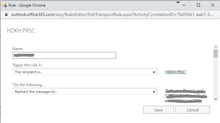 Office 365 Mail Flow 'Redirect Message to' to external mail contacts ...