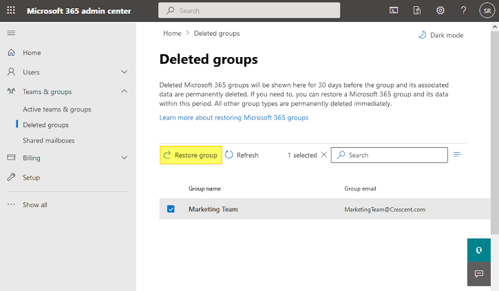 How to Recover a Deleted Microsoft 365 Group using PowerShell? - SharePoint  Diary