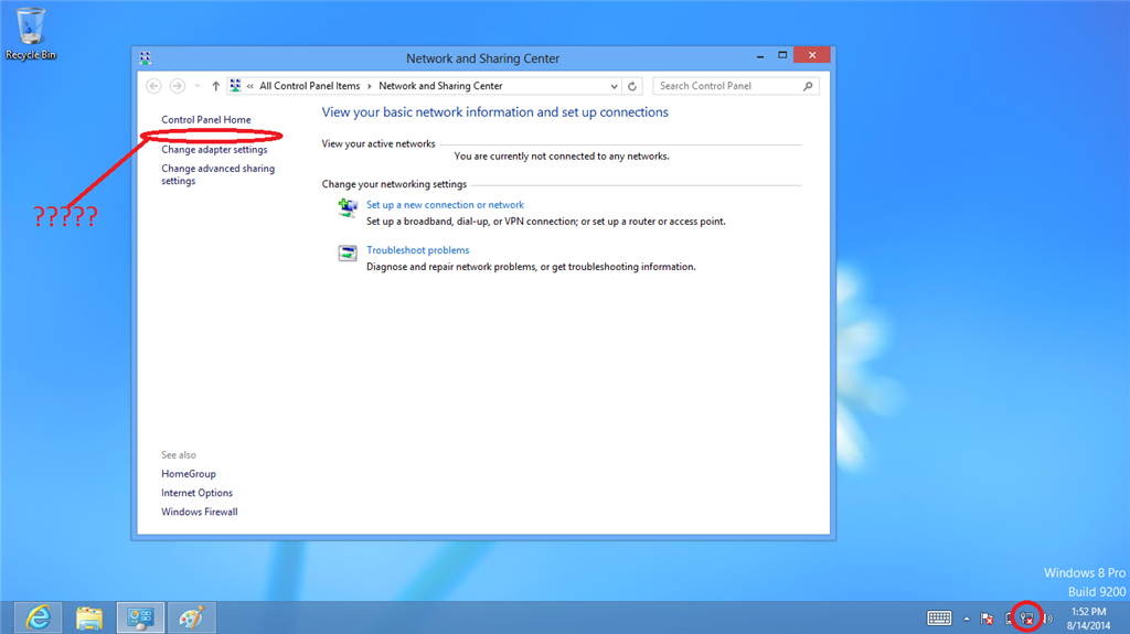 Windows 8 is doesn't have wireless connection. - Microsoft Q&A