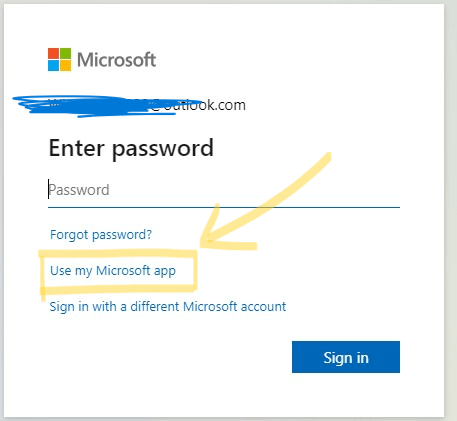 how to see your password on microsoft store