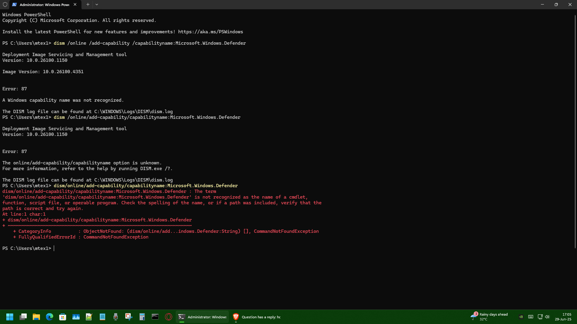 how to restore microsoft defender after it gets deleted by a malware ...