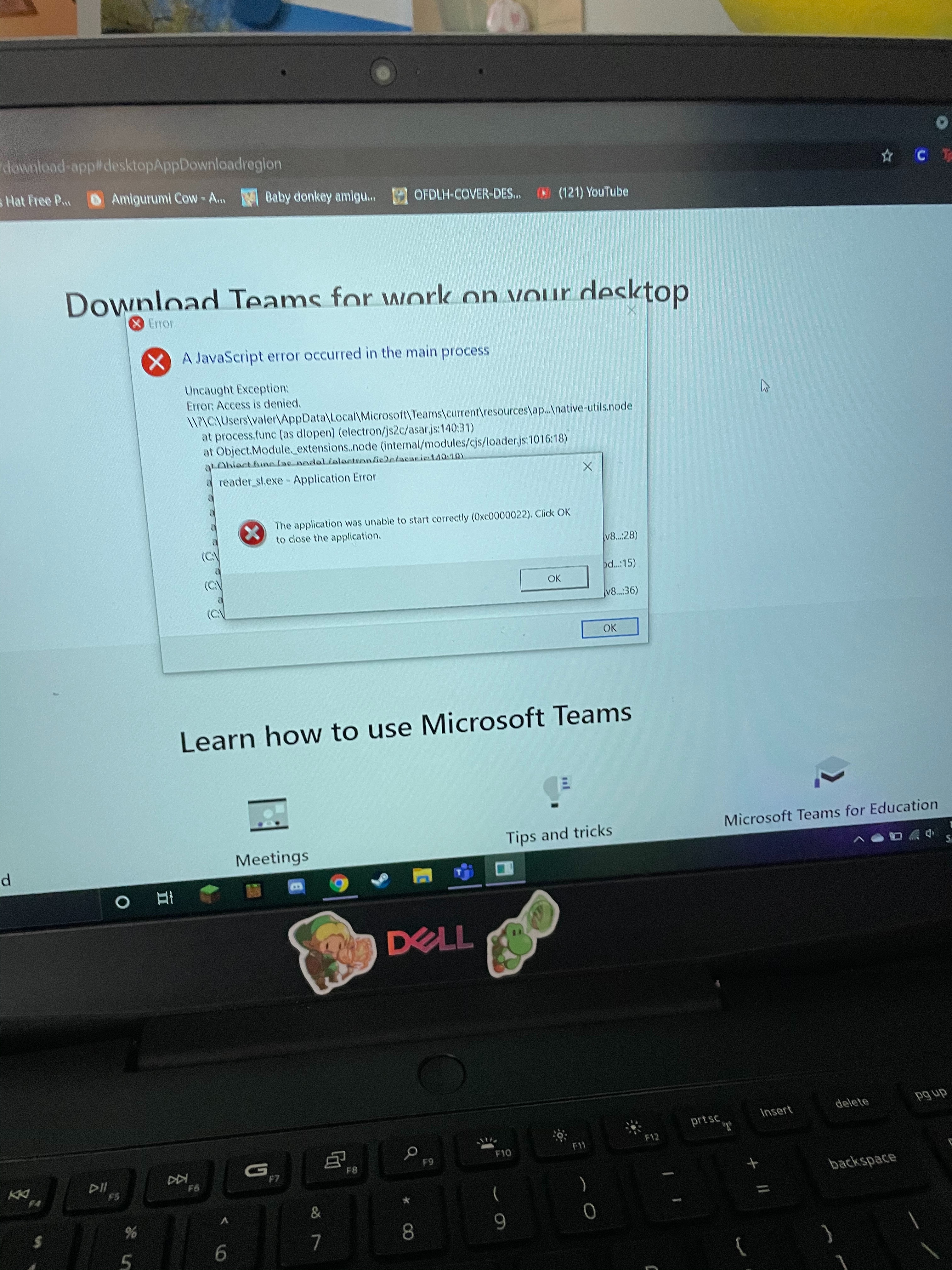 Microsoft Teams- Java Script Error - Microsoft Q&A