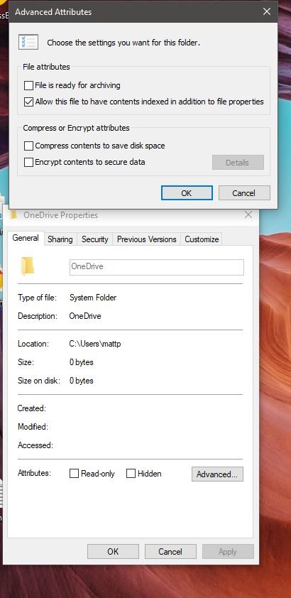Uninstalled OneDrive But Can't Remove OneDrive folder from Desktop ...