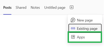 I'm adding a sharepoint page to a teams channel but I'm getting an ...
