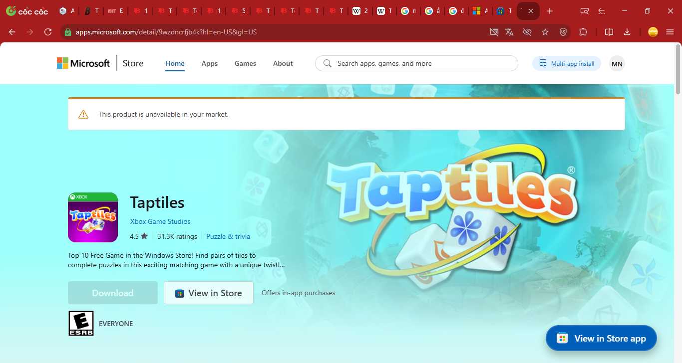Taptiles - Free download and play on Windows _ Microsoft Store - Cốc Cốc 06_02_2026 7_04_26 CH