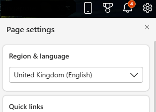 Chinese content shown on edge - Microsoft Q&A