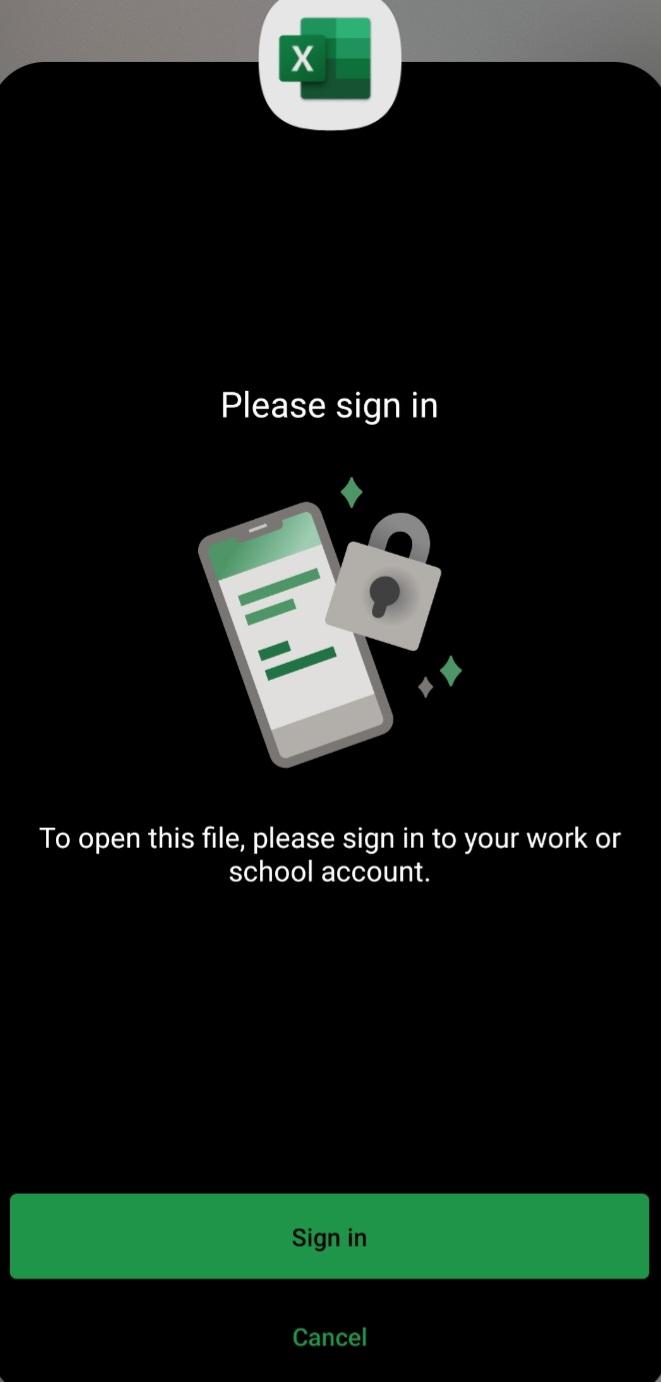 Externally shared files appear to have Information Rights Management ...