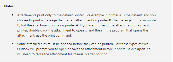 How to batch print emails with attachments, but keep email and its ...