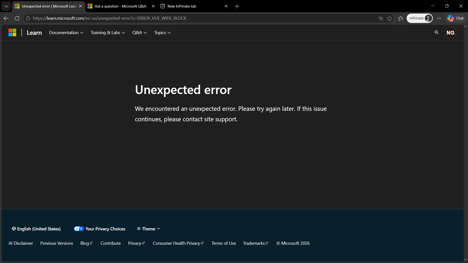 Unable to Book my exam in MS Learn - Microsoft Q&A