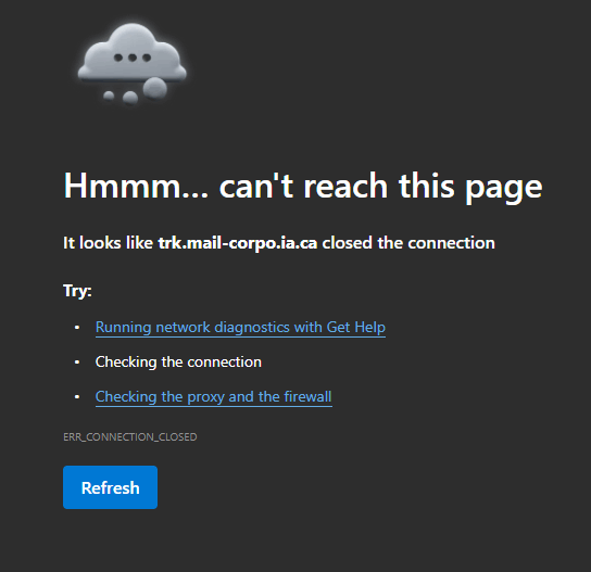 Microsoft Defender have block me to acces a web site trough a link in a ...