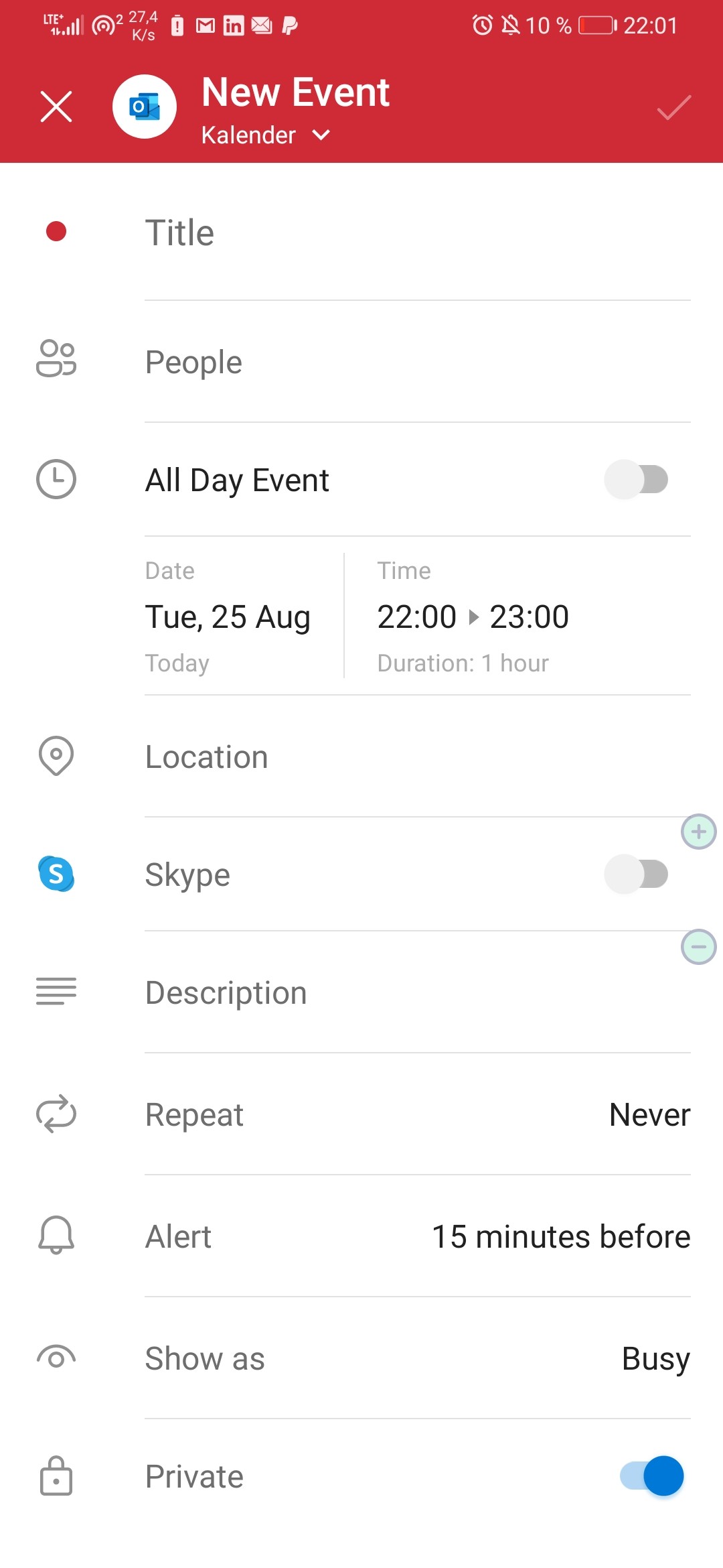 Android Outlook business - how can I switch between Skype and Teams add ...