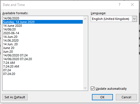 Insert custom date field into Outlook 365 Quick step - Microsoft Q&A