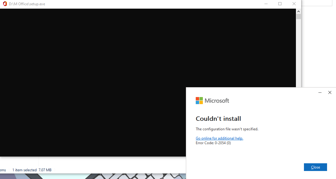 No matter what I do it doesn't let me install Microsoft 365 - Microsoft Q&A