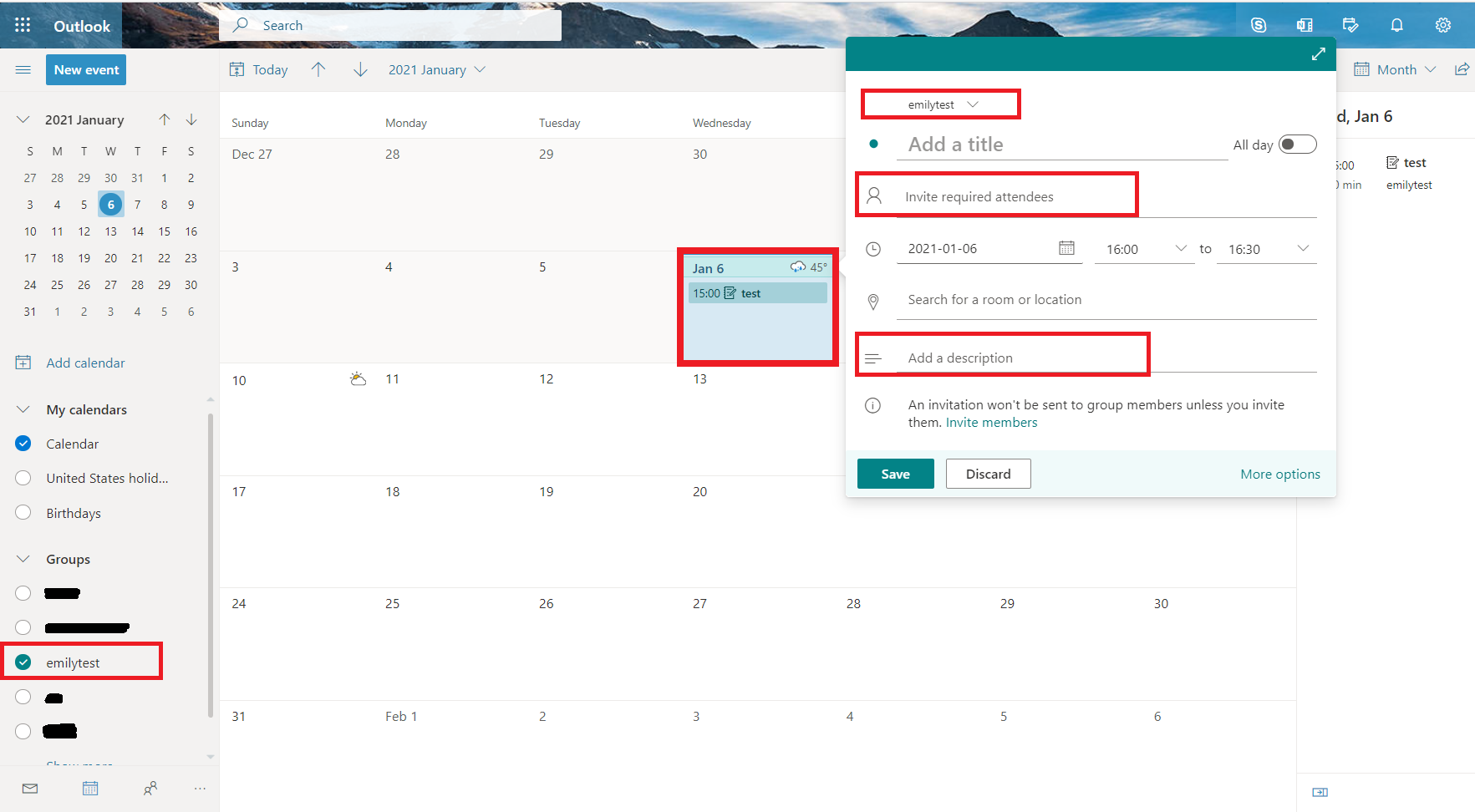 O365 Group Calendar and SharePoint List relationships Microsoft Q&A