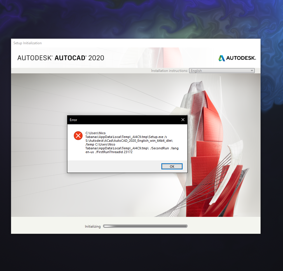 Installing and Uninstalling a certain software gives me an Error ...