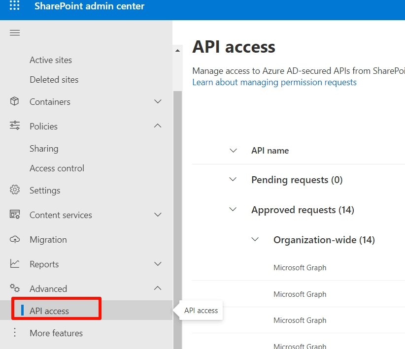 Unable to Enable App Via SharePoint Admin Center - Microsoft Q&A