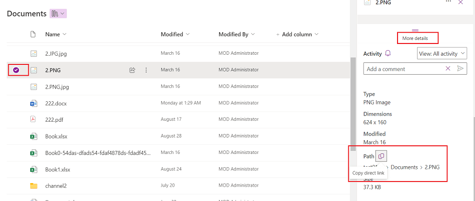 Is it possible yet to mail merge an image from SharePoint - Microsoft Q&A