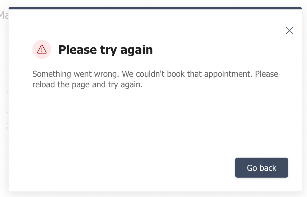 Bookings page isn't updated after an appointment is made - Microsoft Q&A