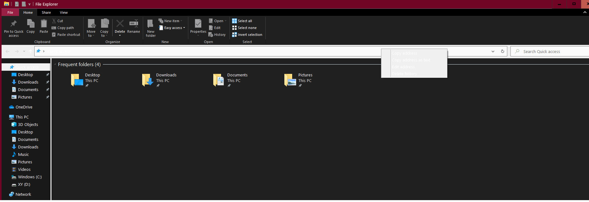File Explorer and right context menus got messed up in Dark mode ...