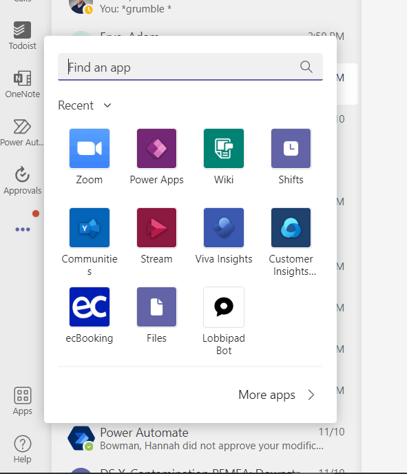 How to remove red dot in Teams on Find More Apps? - Microsoft Q&A