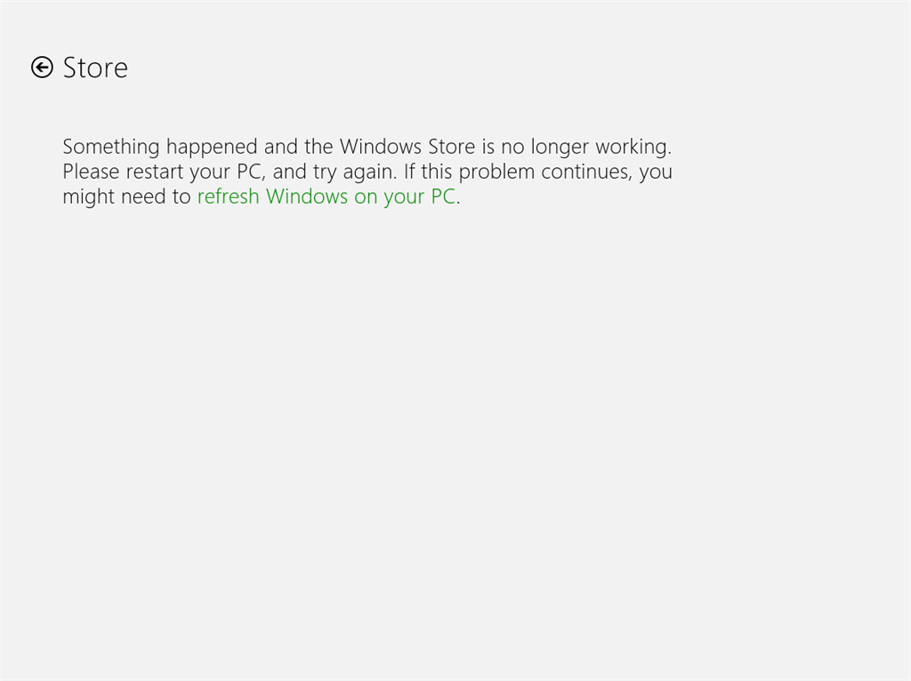 windows app store won't open 8.1 - Microsoft Q&A