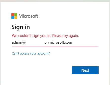 Can not access to my business account - Microsoft Q&A