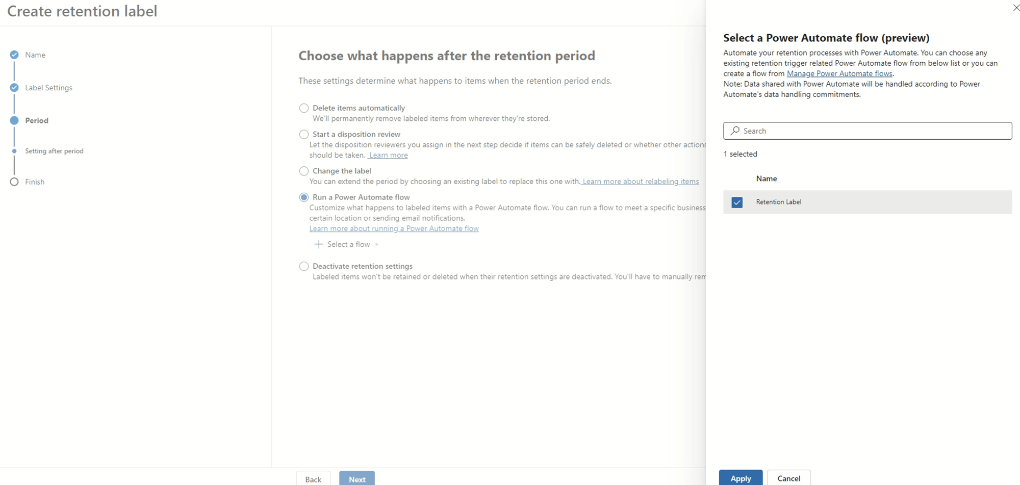 Move files to another SharePoint Library based on Retention Labels ...