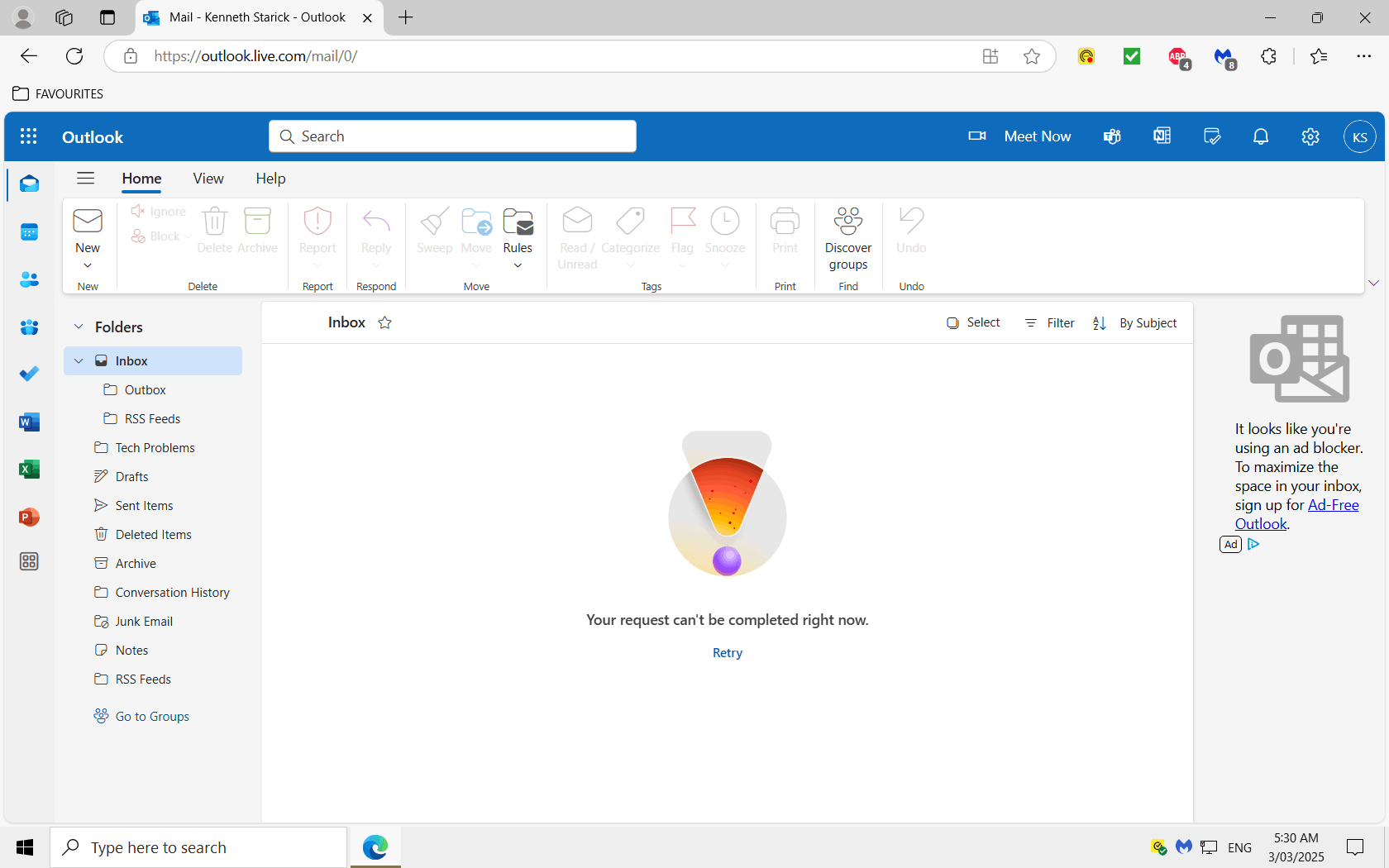 Microsoft Outlook mailbox - Microsoft Q&A