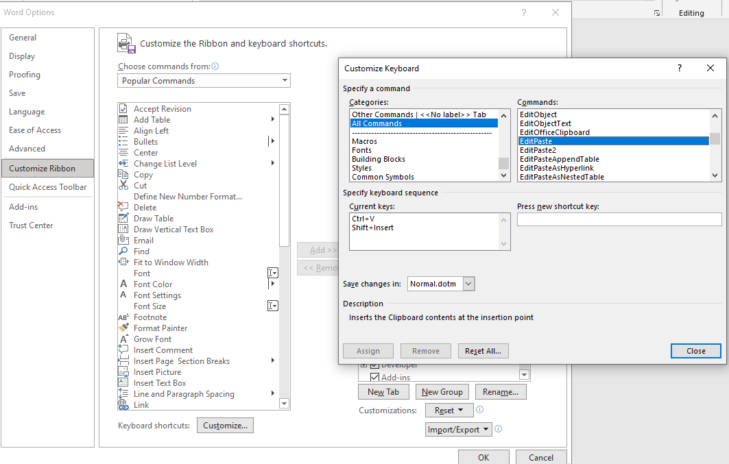 Microsoft Word 365 suddenly changes keybord shortcuts - Microsoft Q&A