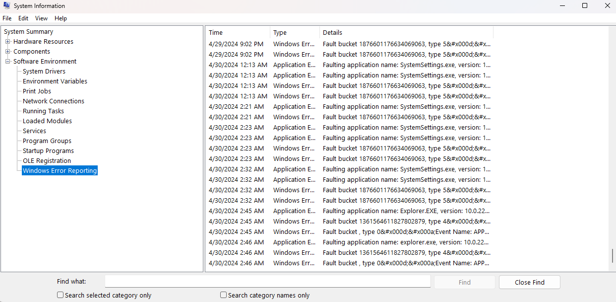 Taskbar missing information/Settings fail to open. - Microsoft Q&A