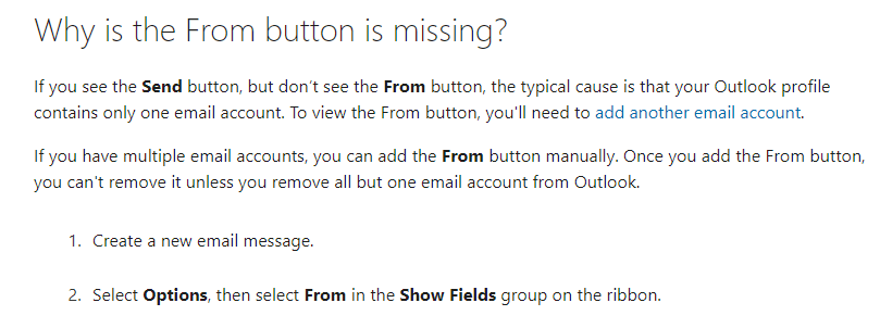 How to change sending mail account? - Microsoft Q&A