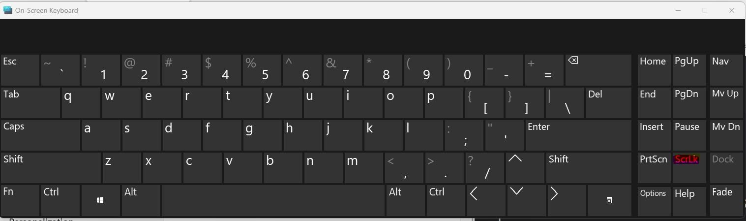 Difficult change Scroll Lock in Windows 11 - Microsoft Q&A
