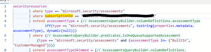 how to get Azure Advisor security list of recommendations when it shows ...