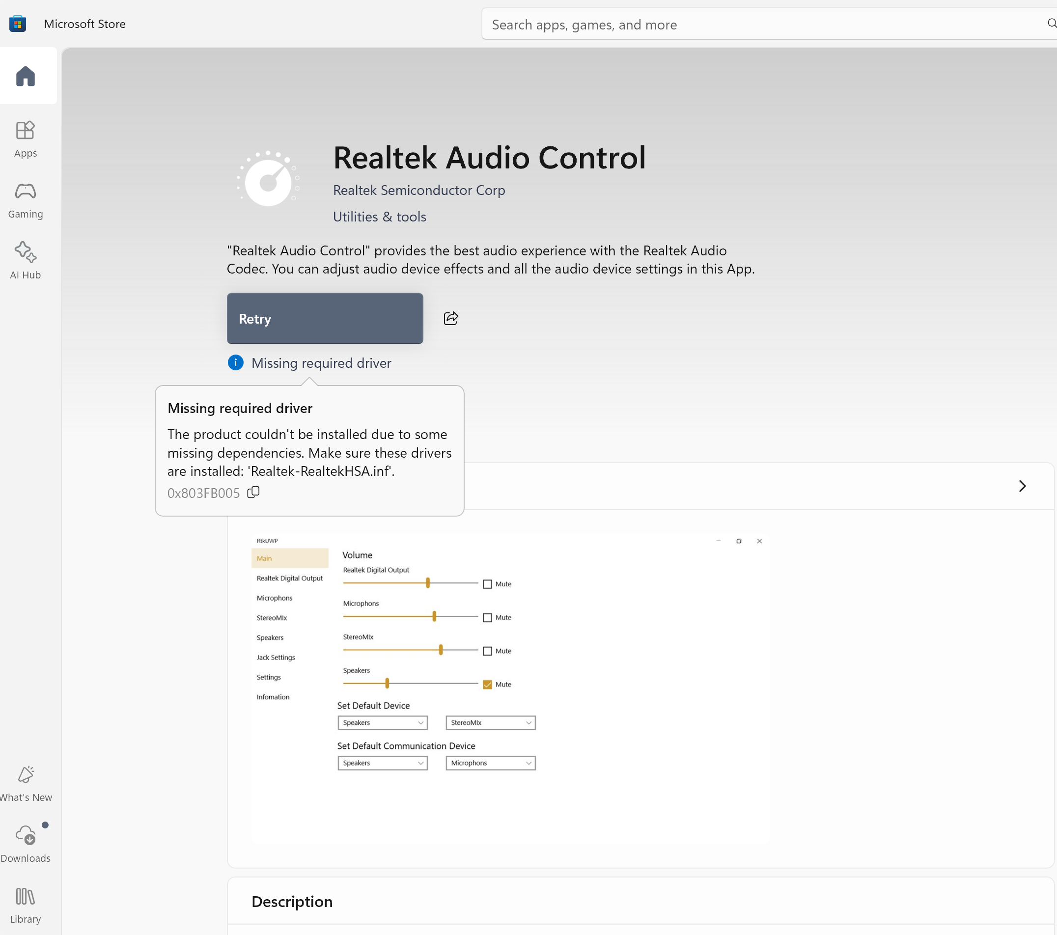 如何重装这些驱动并删除 扬声器(2- Realtek(R) Audio) 等设备 - Microsoft Q&A
