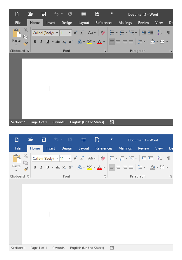 Additional Colors for Office Theme besides White, Light Gray, or Dark ...