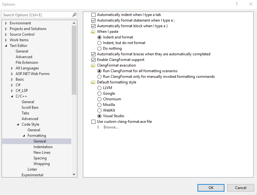 How do do I disable suggestions in Visual Studio C++? - Microsoft Q&A