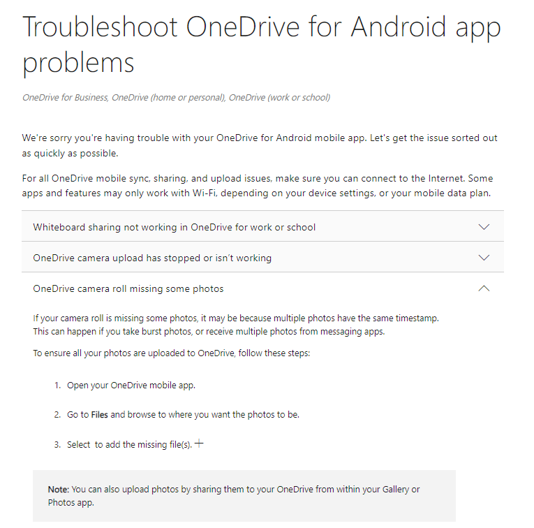 Android camera backup not working properly, most pics and vids missing ...