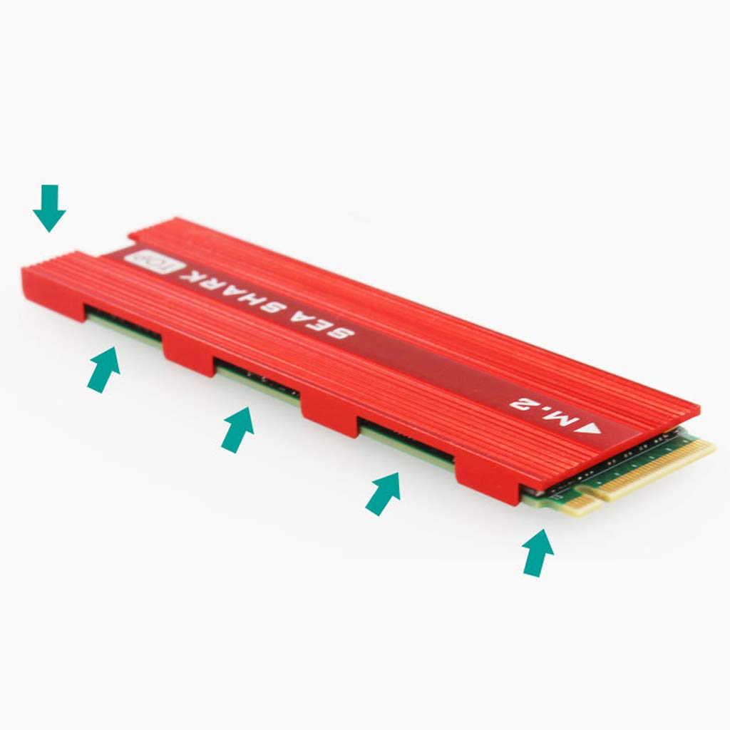 TOOQ TQE-2201B - Custodia esterna per SSD M.2 NVMe, alluminio, nero
