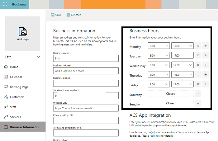 Microsoft Bookings Time Displayed on customer facing page doesn't match ...