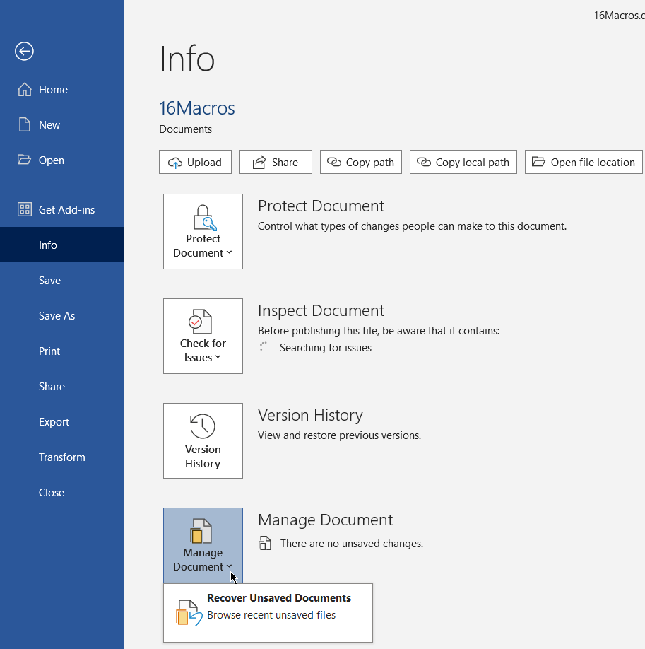 Lost updates in word when synced with another laptop. Please help ...